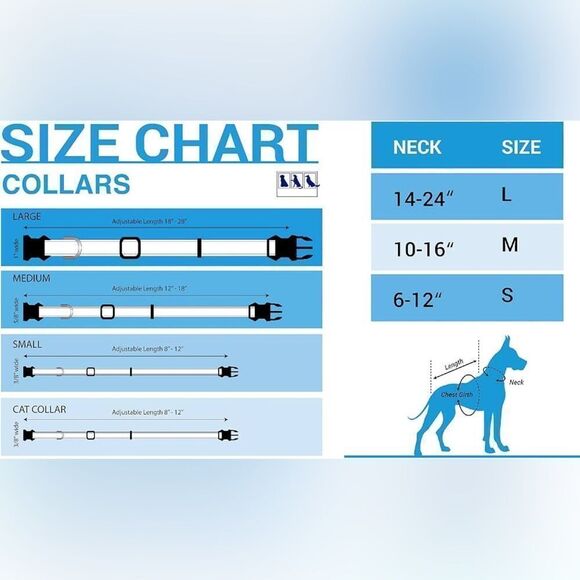 NFL Pets First Dog Collar Chicago Bears Foitbsll Small NWT - Picture 7 of 7